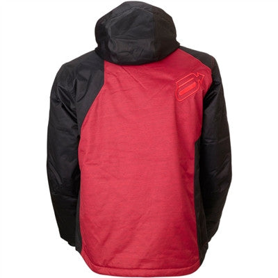 Arctiva LAT48 Insulated Snow Jacket - Black/Burgundy