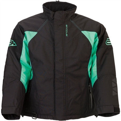 Arctiva Womens Pivot 3 Insulated Snow Jacket - Black/Mint