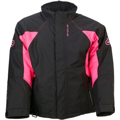 Arctiva Womens Pivot 3 Insulated Snow Jacket - Black/Pink
