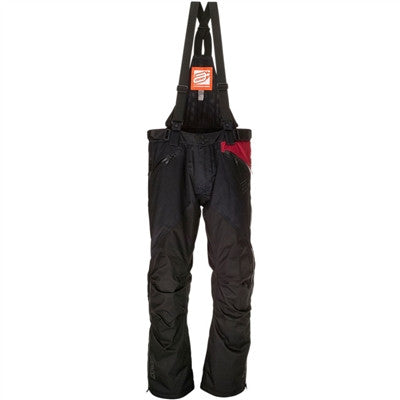 Arctiva LAT48 Insulated Snow Bib - Black/Burgundy