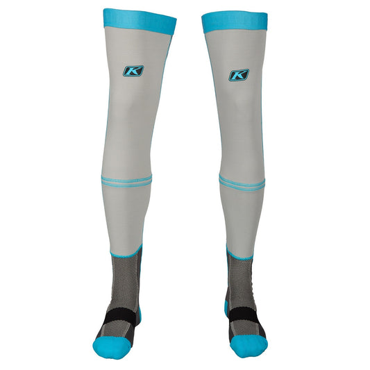 Klim Aggressor -1.0 Knee Brace Sock Monument Gray