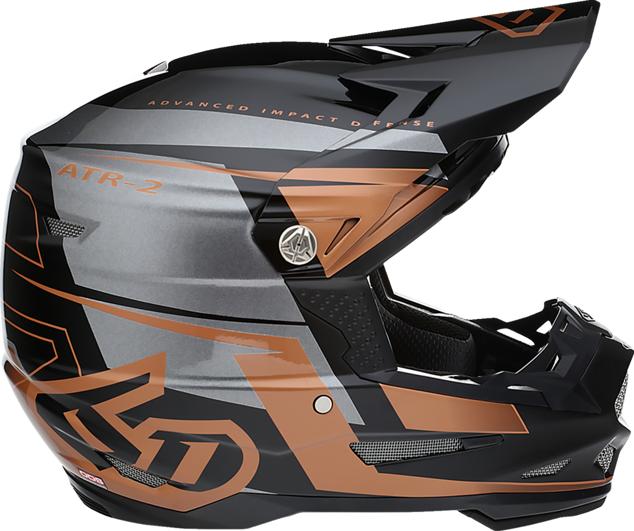 6D Helmets ATR-2 Offroad Helmet - Mach - Bronze/Gray/Black