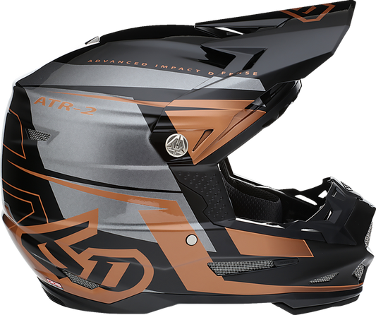 6D Helmets ATR-2 Offroad Helmet - Mach - Bronze/Gray/Black