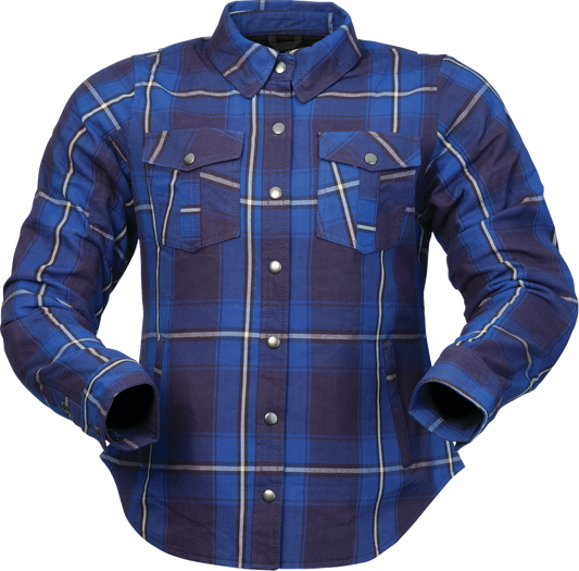Z1R Womens Ashwood Flannel Blue