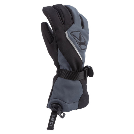 Klim Youth Klimate Gauntlet Gloves Black - Asphalt