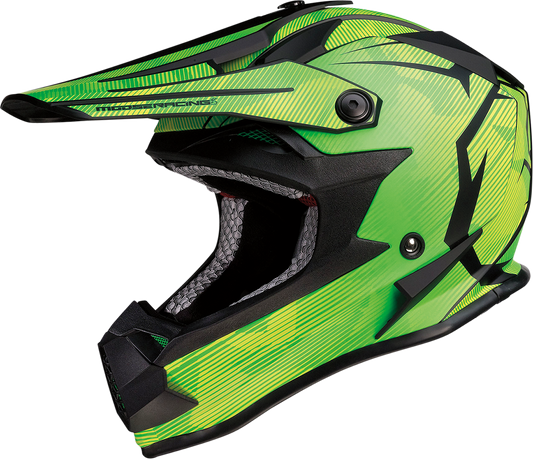 Moose Racing Youth F.I. Agroid MIPS Helmet Yellow/Green