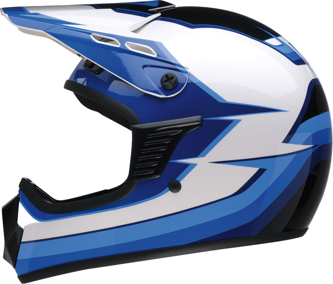 Z1R Child Dirt Maxx Offroad Helmet Vortex Blue/White