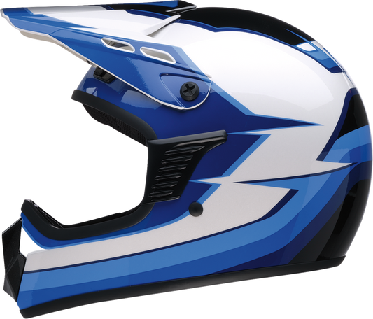 Z1R Child Dirt Maxx Offroad Helmet Vortex Blue/White