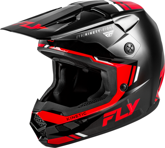 FLY Racing 2026 Kinetic Verdict Helmet Black/Red/White