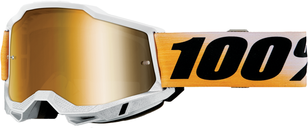 100% - 50014-00033 - ACCURI 2 GOGGLE SHIV MIRROR TRUE GOLD LENS