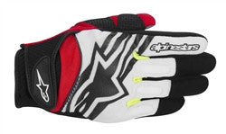 Alpinestars 2019 Spartan Gloves - Black White Yellow Red