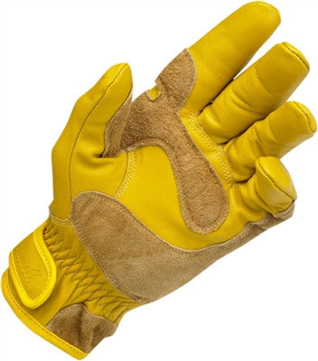 Biltwell 2017 Work Gloves - Gold