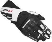 Alpinestars 2019 SP-8 V2 Leather Gloves - Black White