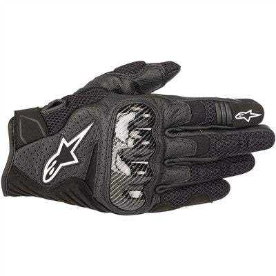 Alpinestars 2019 SMX-1 Air v2 Leather Gloves - Black
