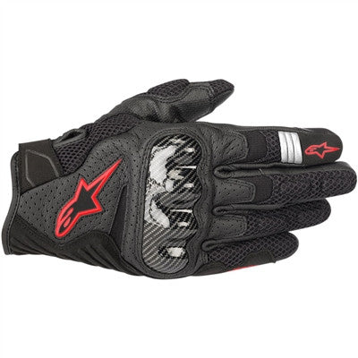 Alpinestars 2019 SMX-1 Air v2 Leather Gloves - Black/Red