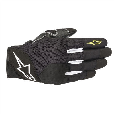 Alpinestars 2019 Kinetic Gloves - Black/Yellow Fluorescent