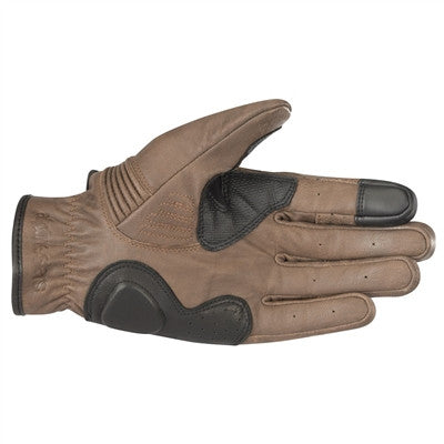 Alpinestars 2019 Crazy Eight Leather Gloves - Brown/Black