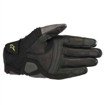 Alpinestars 2019 Crosser Air Touring Gloves - Black/Anthracite/Yellow Fluorescent