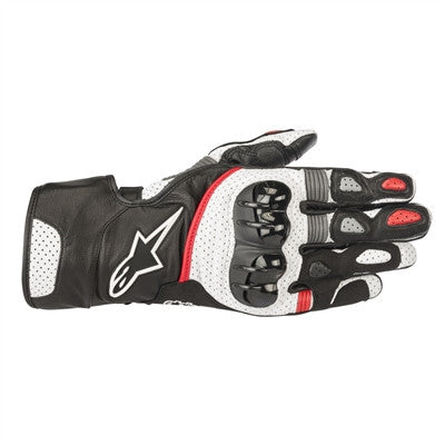 Alpinestars 2019 SP-2 v2 Leather Gloves - Black/White/Red