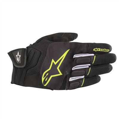 Alpinestars 2019 Atom Gloves - Black/Yellow Fluorescent
