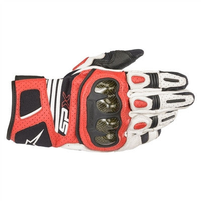 Alpinestars 2019 SP X Air Carbon v2 Gloves - White/Black/Red