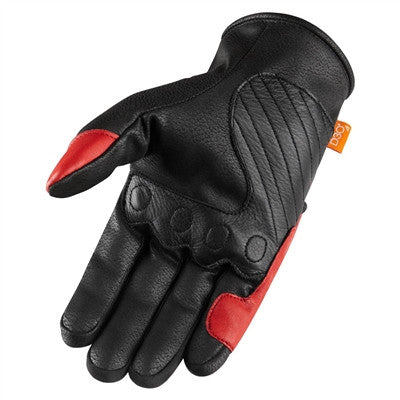 Icon Contra 2 Gloves - Red