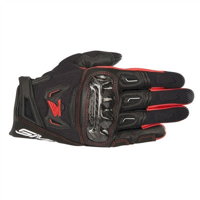 Alpinestars SMX-2 Air Carbon Honda v2 Leather Gloves - Red