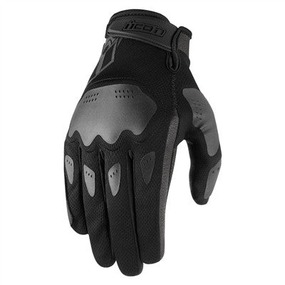 Icon Hooligan Gloves - Black