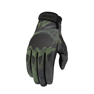 Icon Hooligan Battlescar Gloves - Green