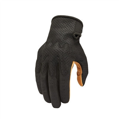 Icon Airform Gloves - Black/Tan