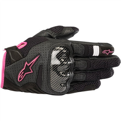 Alpinestars 2019 Womens Stella SMX-1 Air v2 Gloves - Black/Fuchsia