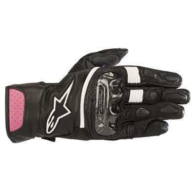 Alpinestars 2019 Womens Stella SP-2 Leather Gloves - Black/Fuchsia