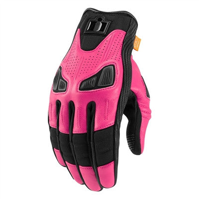 Icon Womens Automag 2 Gloves - Pink