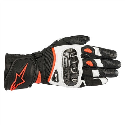 Alpinestars 2019 Womens Stella SP-1 v2 Leather Gloves - Black/White/Red