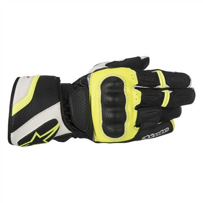 Alpinestars 2019 SP-Z Drystar Gloves - Black/White/Yellow
