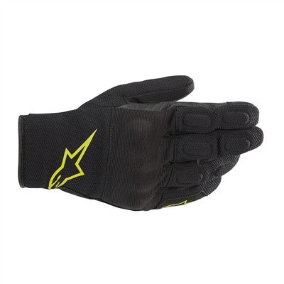 Alpinestars S-MAX Drystar Gloves - Black/Yellow