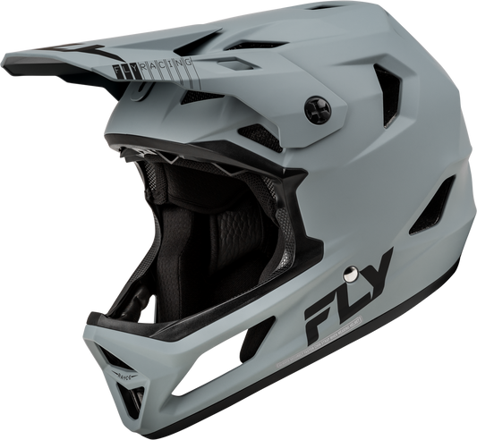 FLY Racing 2025 Youth Rayce Bicycle Helmet Matte Grey