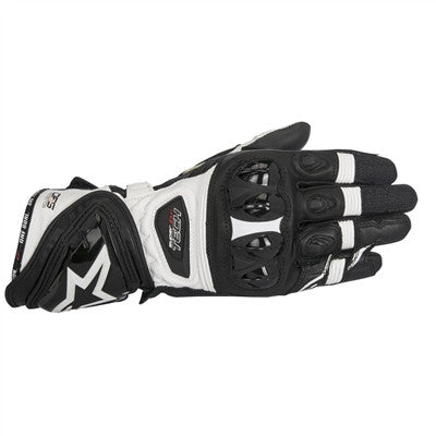 Alpinestars 2017 Supertech Leather Gloves - Black/White