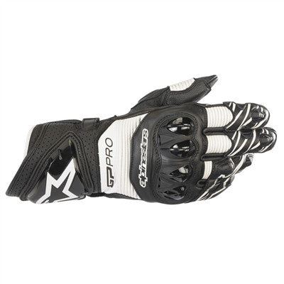 Alpinestars 2019 GP Pro R3 Racing Gloves - Black/White