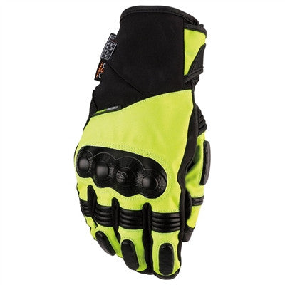 Moose Racing 2020 ADV1 Short Gloves - Black/Hi Vis