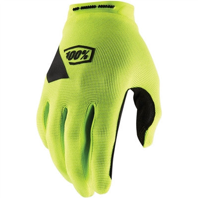 100% Ridecamp Gloves - Yellow