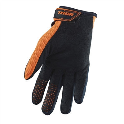 Thor 2021 Spectrum Gloves - Midnight/Orange