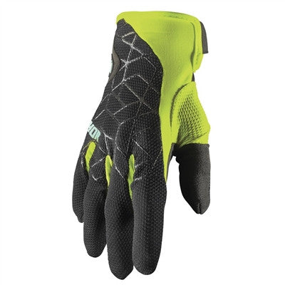 Thor 2021 Draft Gloves - Black/Acid