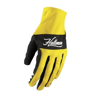 Thor 2022 Hallman Mainstay Gloves - Yellow/Checker