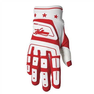 Thor 2023 Hallman Digit Gloves - White/Red