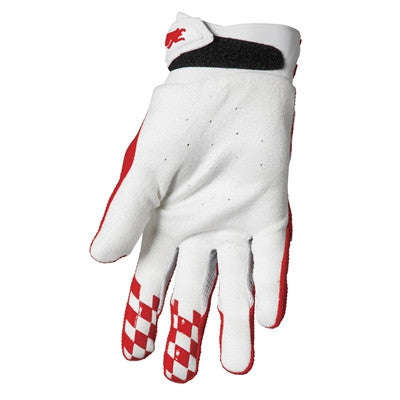 Thor 2023 Hallman Digit Gloves - White/Red