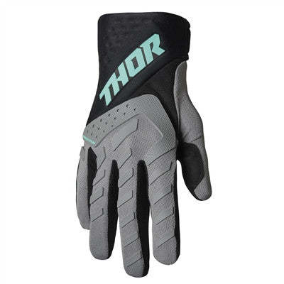 Thor 2023 Spectrum Gloves - Grey/Black/Mint
