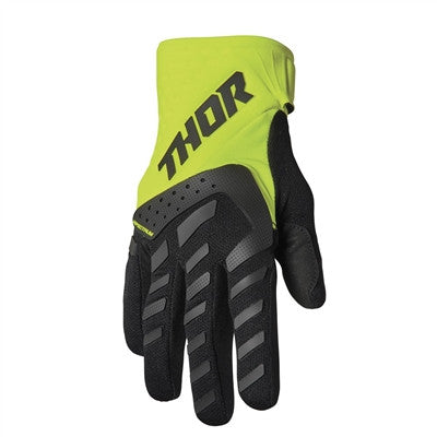 Thor 2023 Spectrum Gloves - Black/Acid