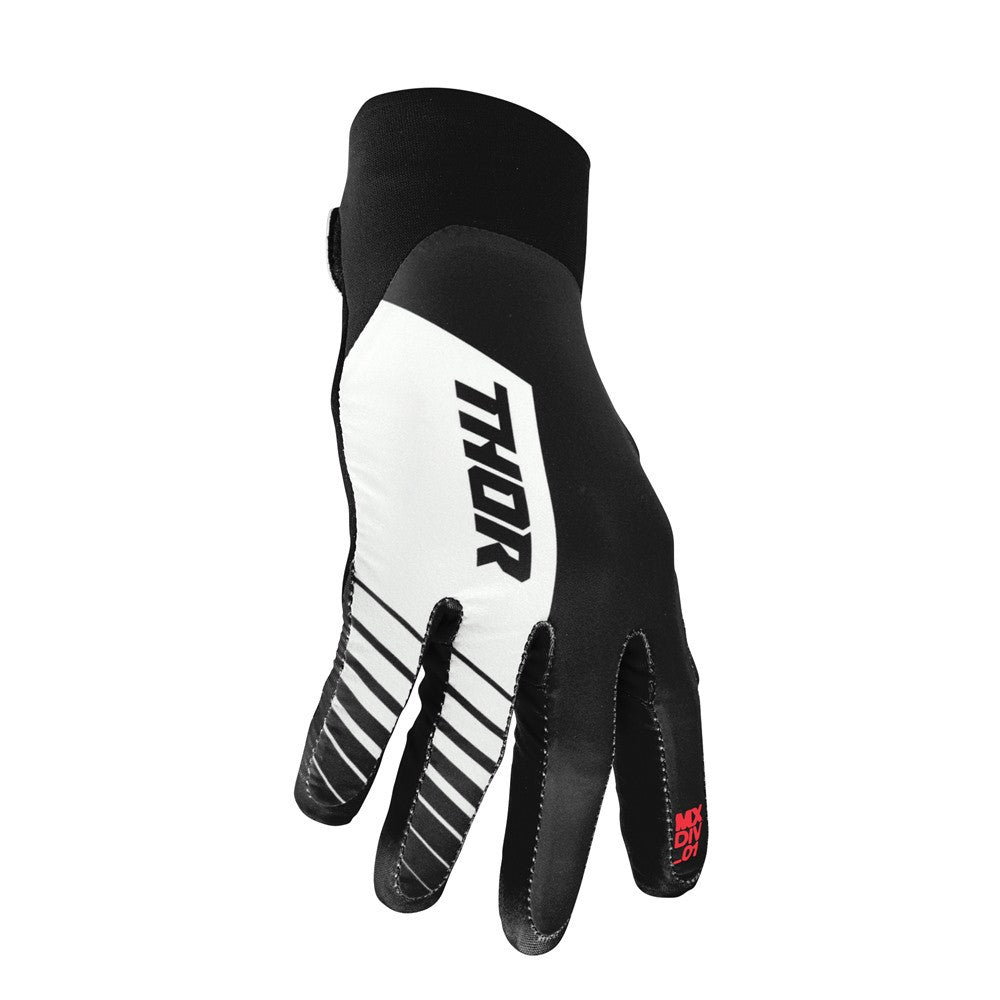 Thor 2024 Agile Analog Gloves - Black/White