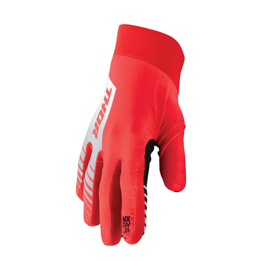Thor 2024 Agile Analog Gloves - Red/White